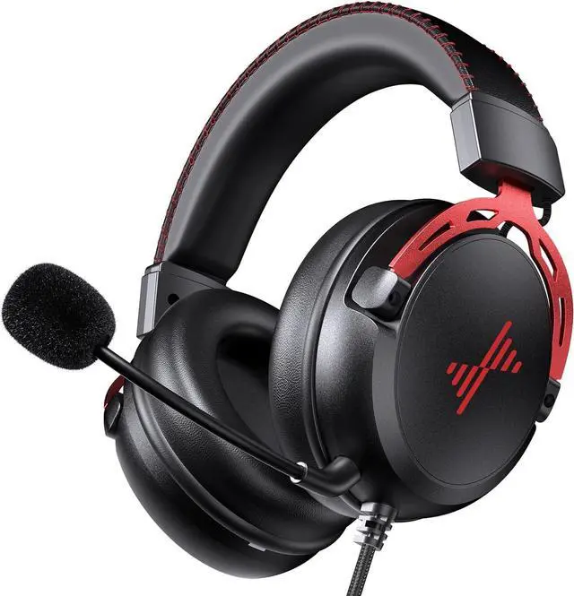 Main image of Gaming Headset for PS5 PS4 PC, Gaming Headphones with Noise Cancelling Mic, Wired Gamer Headsets for Computer Laptop Mac Nintendo NES Games