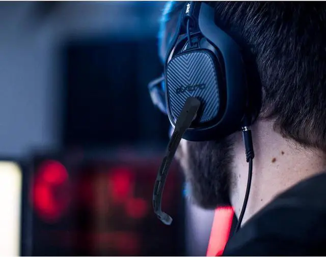 Alt view image 4 of 6 - weishan A40 Mic, Microphone Replacement for Astro A40 / A40 TR Gaming Headset on PS5, PS4, Xbox One, PC, Mac, Phone, Noise Cancelling 3.5mm Black