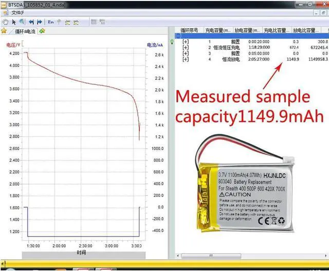 Alt view image 5 of 7 - 3.7V 803040 1100mAh Battery Replacement for Turtle Beach Ear Force Stealth 400 420X 500P 600 700X Gen 2 Wireless Surround Sound Gaming Headset