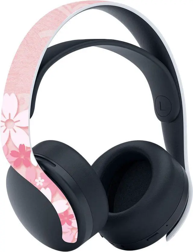 Alt view image 7 of 7 - PlayVital Cherry Blossoms Petals Full Set Skin Decal for ps5 Console Disc Edition, Sticker Vinyl Decal Cover for ps5 Controller & Charging Station & Headset & Media Remote