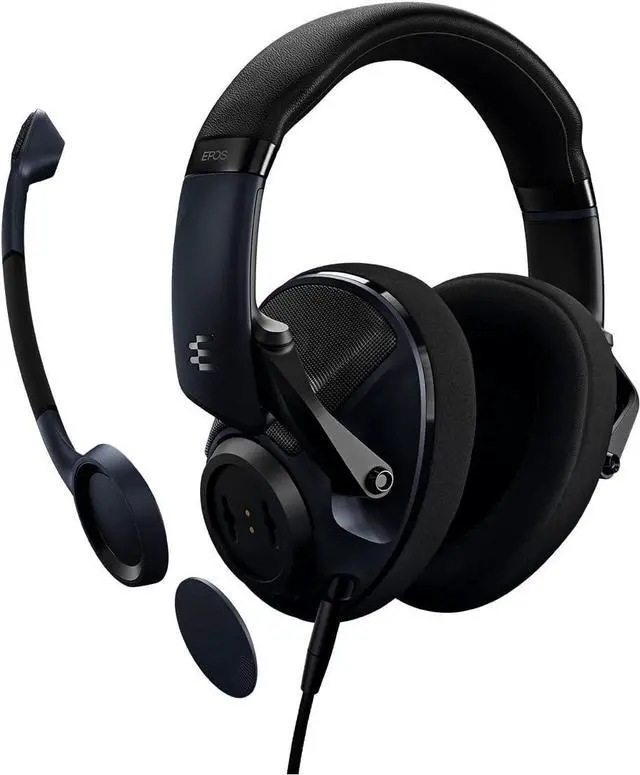 Alt view image 5 of 7 - EPOS Audio PC Gaming Bundle with H6PRO Open Acoustic Gaming Headset (Sebring Black) and GSX 300 External Audio Card (Black) (1001166)