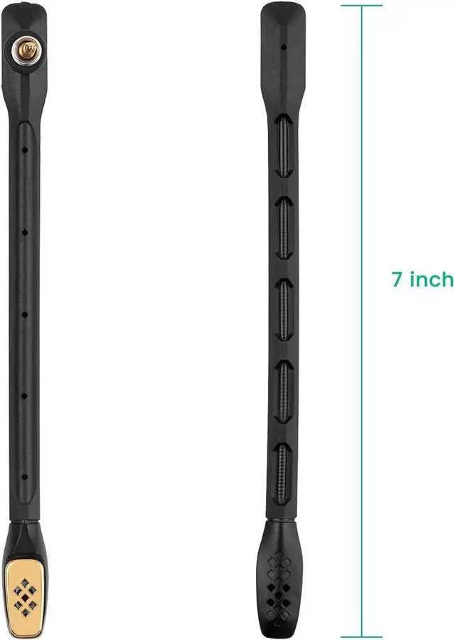 Alt view image 4 of 5 - Smays Mic Replacement for Astro A40 / A40 TR Gaming Headset, Detachable Noise-Cancelling Boom Microphone Piece with Foam Cover