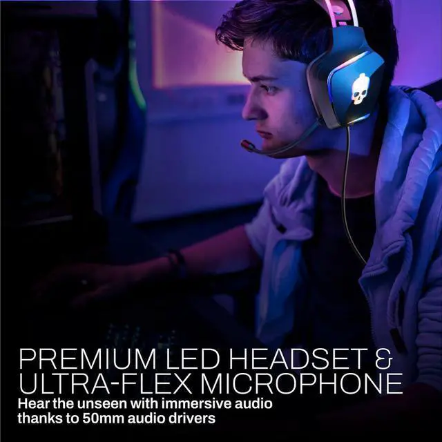 Alt view image 3 of 6 - Game Punk Codebreakers PC Gaming Bundle  Includes Keyboard, Mouse, Headset, LED XL Mouse Pad, Stand, RGB Light Strip  6-in-1 PC Gaming Accessory Bundle