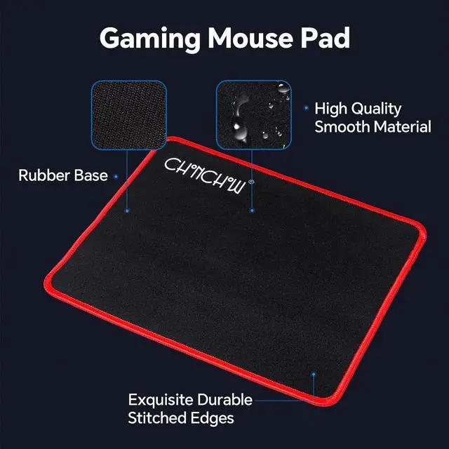 Alt view image 7 of 7 - Gaming Keyboard Mouse and Headset with mic Combo USB Wired RGB Backlit Gamer Bundle Compatible with PC Windows 7/8/10/11 Xbox one PS4 PS5(Black)