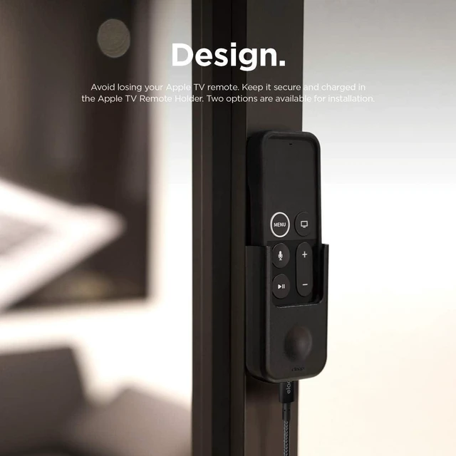 Alt view image 5 of 7 - elago Apple TV Multi Mount Bundle with Remote Holder for All Apple TVs