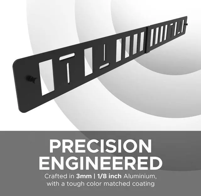 Alt view image 6 of 7 - Playbar Wall Mount Bracket Kit with Mounting Accessories for Sonos Soundbar, Designed in The UK by Soundbass