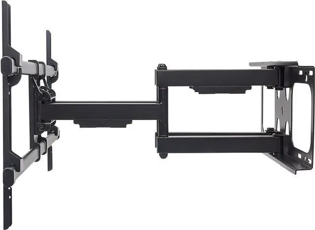 Alt view image 2 of 7 - MANHATTAN Full Motion TV Wall Mount for 37-90" TVs, Adjustable Tilt & Swivel, VESA 200x200 to 800x400, Max Load 165 lbs, Extends 25", Easy Installation for Home & Office - 461290
