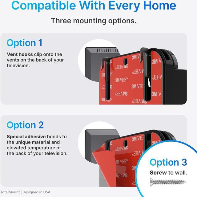 Alt view image 5 of 6 - TotalMount  Apple TV Mount  Compatible with all Apple TVs