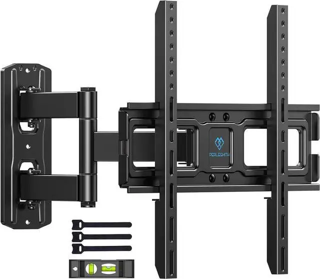 Main image of PERLESMITH Full Motion Articulating TV Wall Mount Bracket for 26-55in TVs up to 70lbs - Swivels, Tilts, Adjusts - Max VESA 400x400mm