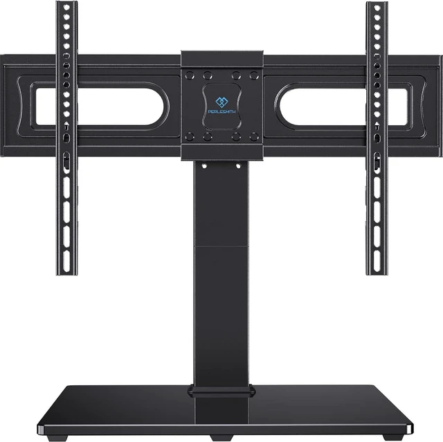 Main image of PERLESMITH Universal Swivel TV Stand for 37-80 inch TVs, Holds up to 99lbs