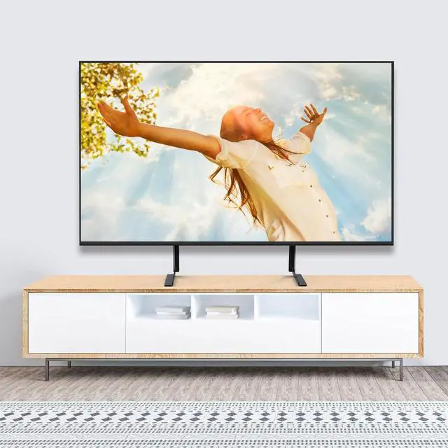 Alt view image 7 of 7 - ELIVED Universal Table Top TV Stand for Most 32 to 70 inch LCD LED Plasma Flat Screen TVs, TV Base Height Adjustable Leg Stand Holds up to 88 lbs, VESA up to 800x600mm, YD1024