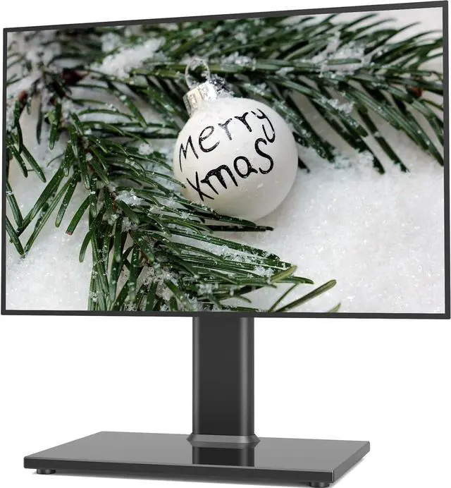 Main image of Universal TV Stand/Base Table Top TV Stand with Wall Mount for Most 27 30 32 39 40 42 43 49 50 55 60 Inch LCD LED Plasma Flat Screen TVs, Vesa Mount Holds up to 88 lbs, 9 Level Height Adjustable
