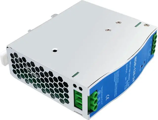 Alt view image 7 of 7 - 24Vdc Power Supply NDR 120W;Dual Output (Input:100-240VAC,Output:24VDC,50/60HZ) Power Supply Switch Switching Converter DC (24V 5A)