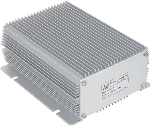 Alt view image 2 of 7 - uxcell Voltage Converter Regulator DC 24V to DC 12V 60A 720W Truck Power Transformer
