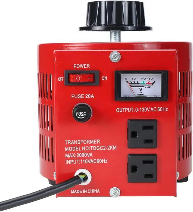 Alt view image 7 of 7 - YaeCCC 2000W Voltage Transformer AC Variable Voltage Converter Transformer