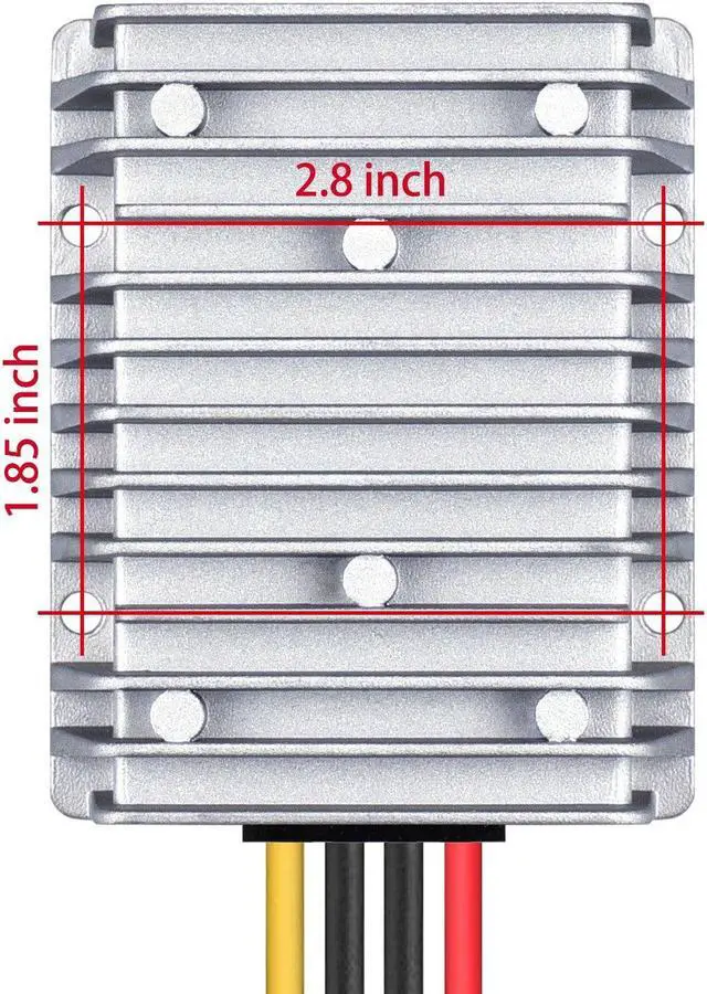 Alt view image 6 of 7 - Cllena DC/DC 12V to 24V Boost Converter 25A 600W Step Up Voltage Regulator Power Supply Voltage Transformer (Input 10V-16V)
