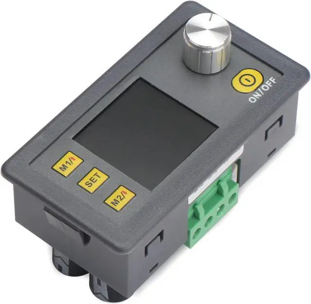 Alt view image 4 of 7 - DROK DC Buck Converter Adjustable Color LCD Display, 6-55V to 0-50V 5A Step Down Converter Voltage Regulator Power Supply