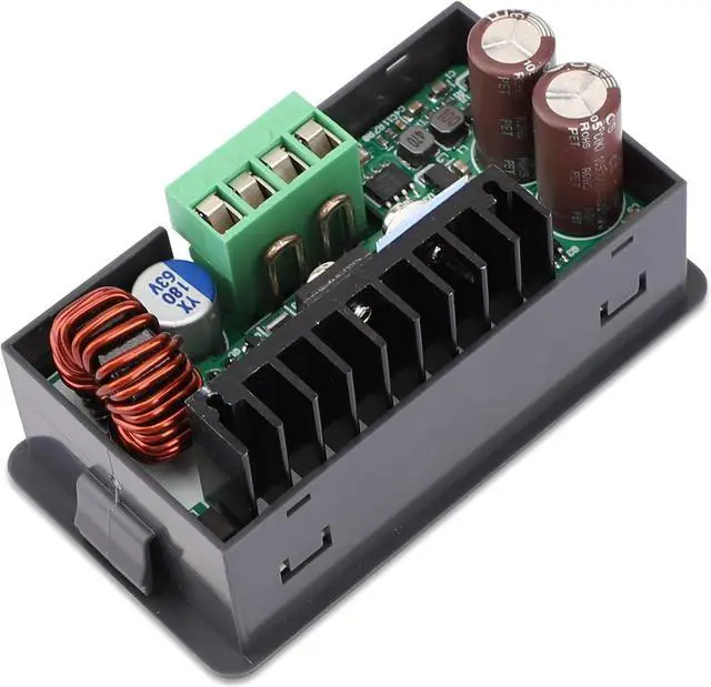 Alt view image 6 of 7 - DROK DC Buck Converter Adjustable Color LCD Display, 6-55V to 0-50V 5A Step Down Converter Voltage Regulator Power Supply