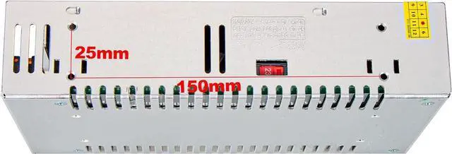 Alt view image 4 of 7 - 48V 10A Universal Switching Power Converter Adapter Transformer Regulated Supply AC to DC LED Driver 480w for CCTV, Radio, Computer Project