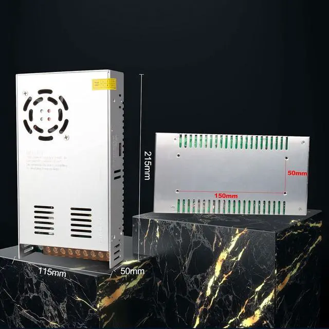 Alt view image 6 of 7 - 48V 10A Universal Switching Power Converter Adapter Transformer Regulated Supply AC to DC LED Driver 480w for CCTV, Radio, Computer Project