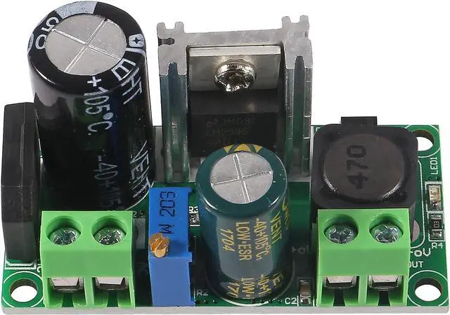 Alt view image 4 of 7 - UMLIFE 4PCS AC/DC to DC Step Down Buck Converter AC 5-30V DC 5-48V 24V 36V 48V to DC 2.5-35V 12V Voltage Regulator Board 2A Adjustable Volt Power Supply Module