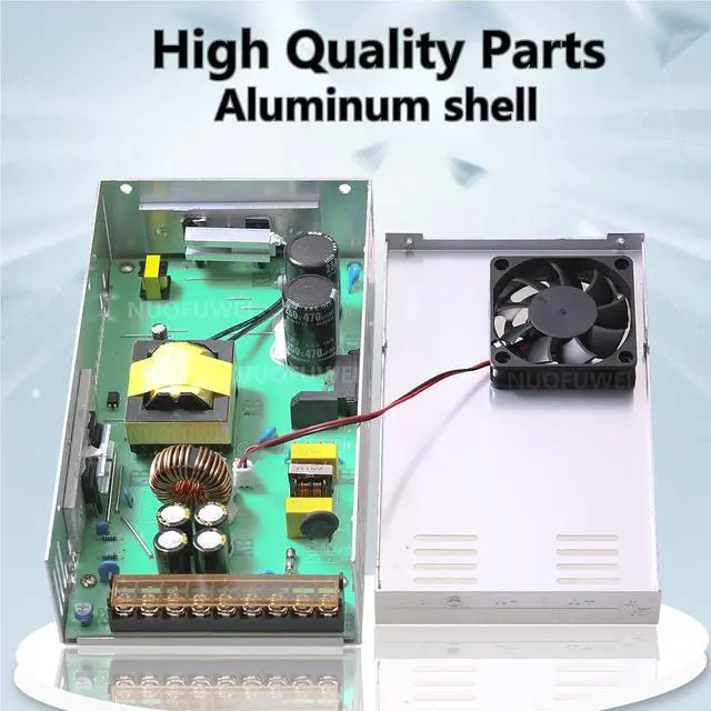 Alt view image 2 of 6 - DC 36V 16.6A 600W DC Switching Power Supply Adapter 110V AC to 36V DC Converter Power Supply Transformer SMPS for 36Volt Winch Car Jack LCD Monitor CCTV Car Stereo and More 36V Device