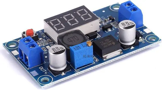 Alt view image 3 of 5 - Teyleten Robot LM2596S LM2596 with LED Display Voltmeter Buck Converter DC-DC 4.0-40V to 1.25-37V 2A Voltage Adjustable Board Step Down Module Power Supply Module (5pcs)