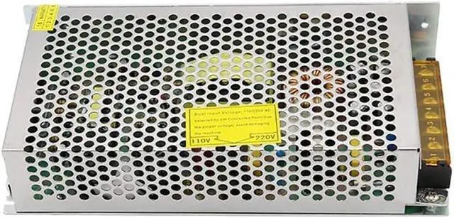 Alt view image 3 of 7 - 5V 30A Power Supply,150W Universal Regulated Switching Power Converter Adapter Transformer for LED Strip Light,Probe Signal Lamp,CCTV, Radio, Computer Project