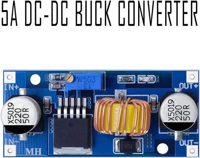 Alt view image 2 of 4 - D-Planet [4-Pack] 5A DC-DC Adjustable Buck Converter 4~38v to 1.25-36v Step Down Power Supply High Efficiency Voltage Regulator Module