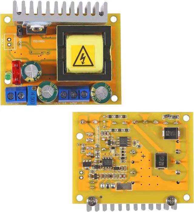 Alt view image 3 of 7 - 3pcs DC-DC High Voltage Boost Converter 8V-32V to ±45V-390V ZVS Step-up Booster Module Capacitor Charging Power Supply Module