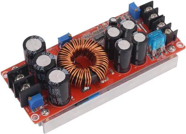 Main image of Aideepen 1200W 20A DC Converter Boost Car Step-up Power Supply Module Adjustable Voltage Converter 8-60V to 12-83V