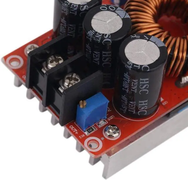Alt view image 5 of 7 - Aideepen 1200W 20A DC Converter Boost Car Step-up Power Supply Module Adjustable Voltage Converter 8-60V to 12-83V