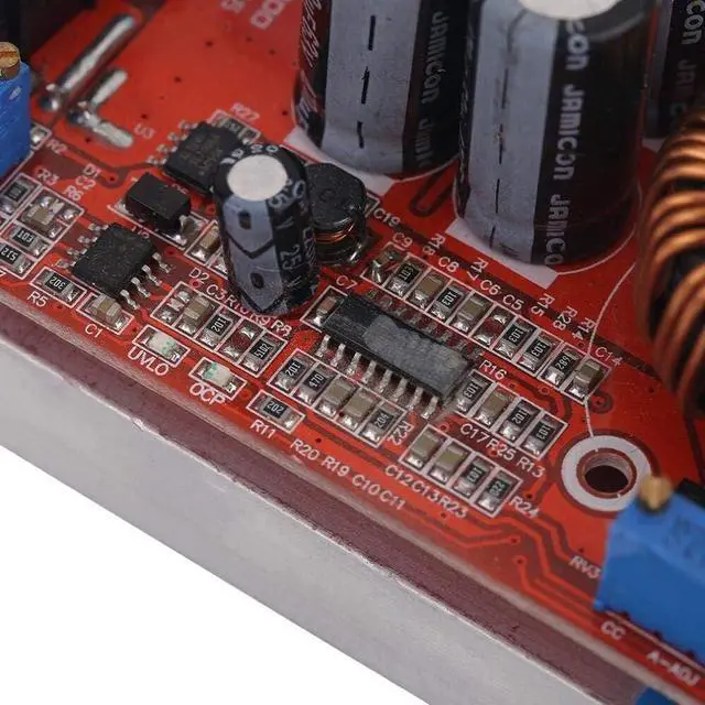 Alt view image 6 of 7 - Aideepen 1200W 20A DC Converter Boost Car Step-up Power Supply Module Adjustable Voltage Converter 8-60V to 12-83V