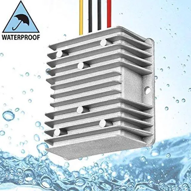 Alt view image 3 of 3 - Dahszhi Waterproof DC/DC 12V Step Up to 19V 10A 190W Voltage Boost Converter Regulator Transformer Power Supply for Car Truck Vehicle CE Listed-G6.7