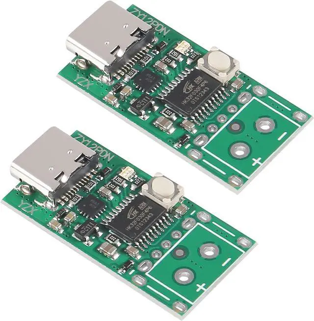 Main image of AITRIP 2PCS Type-C USB-C PD2.0 3.0 to DC USB Decoy Fast Charge Trigger Poll Detector 100W MA (ZY12PDN Bare Board)