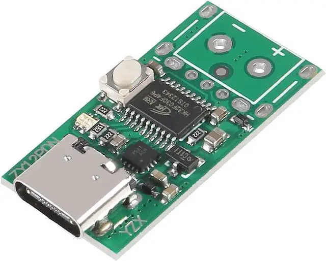 Alt view image 3 of 5 - AITRIP 2PCS Type-C USB-C PD2.0 3.0 to DC USB Decoy Fast Charge Trigger Poll Detector 100W MA (ZY12PDN Bare Board)