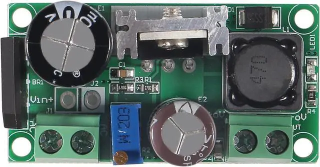 Alt view image 3 of 7 - 10PCS AC/DC to DC Step Down Buck Converter AC 5-30V DC 5-48V 24V 36V 48V to DC 2.5-35V 12V Voltage Regulator Board 2A Adjustable Volt Power Supply Module