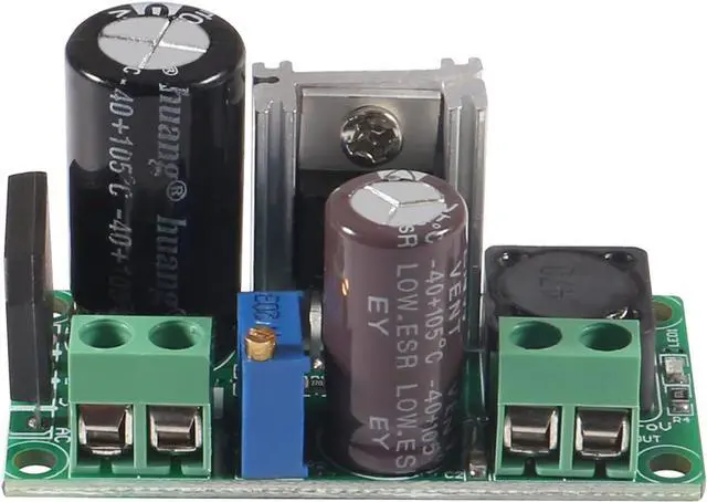 Alt view image 6 of 7 - 10PCS AC/DC to DC Step Down Buck Converter AC 5-30V DC 5-48V 24V 36V 48V to DC 2.5-35V 12V Voltage Regulator Board 2A Adjustable Volt Power Supply Module