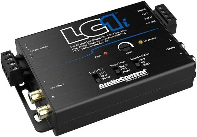 Alt view image 2 of 6 - AudioControl LC1i 2-Channel Line Out Converter and Line Driver
