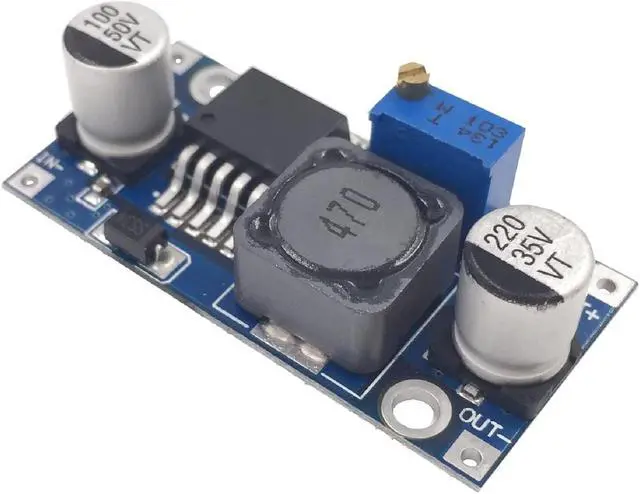 Alt view image 5 of 6 - Valefod 10 Pack DC to DC High Efficiency Voltage Regulator 3.2-35V to 1.25-30V Buck Converter DIY Power Supply Step-Down Module