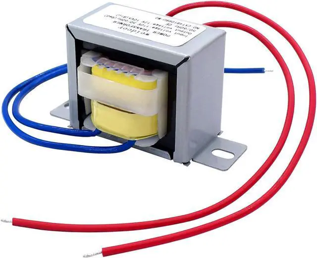 Main image of Weideer Input AC 110V 50/60HZ Output AC 12V 10VA Transformer - Single Phase for Lighting & Audio Power Supplies - K-001