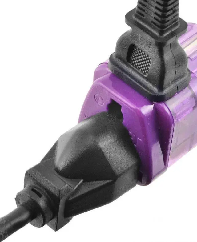 Alt view image 2 of 3 - AC POWER TRAVEL ADAPTER PLUG FOR SOUTH AFRICA NAMIBIA / WITH DUAL PLUG-IN PORTS AND SURGE PROTECTION / GROUNDED