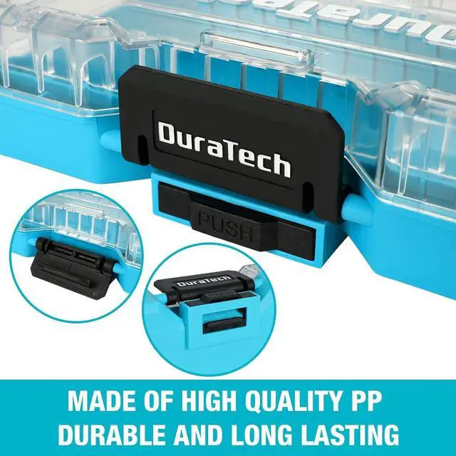 Alt view image 7 of 7 - DuraTech 3-Piece Small Parts Tool Box Organizer with 14 Dividers