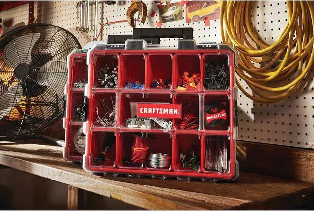 Alt view image 6 of 7 - CRAFTSMAN Tool Box Organizer, Heavy Duty, Removable Compartments For Small Parts (CMST14520)