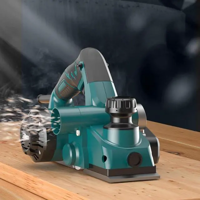 Alt view image 5 of 7 - DNTI 6.6amp Corded Electric Handheld Planers 17000rpm Hand Planer Power Woodworking Tool Power Handheld Planer for Wood Chamfer DIY model 58218