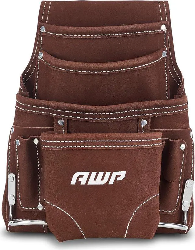 Alt view image 2 of 6 - AWP Tool Pouch, Electrician Tool Pouch, Premium, Professional Multi-Pocket Organizer
