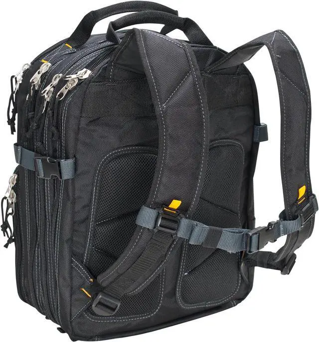Alt view image 2 of 7 - Custom Leathercraft1132 75-Pocket Tool Backpack