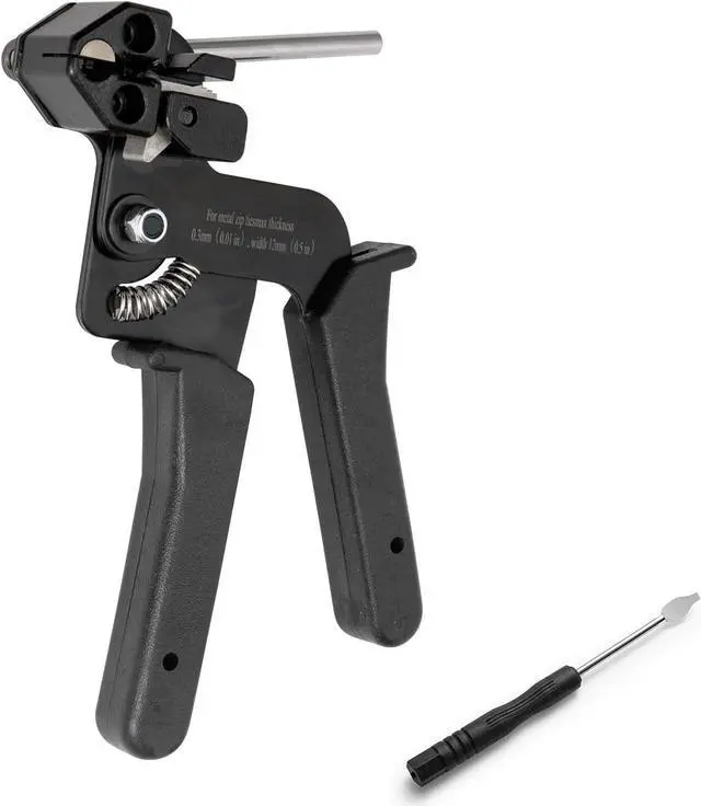 Main image of OFFO Metal Zip Ties Cutter for Stainless Steel Tie Wrap,Tensioning Installation Cutting Tool for Self-Locking Stainless Zip Ties with Free Zip Tie Release Tool