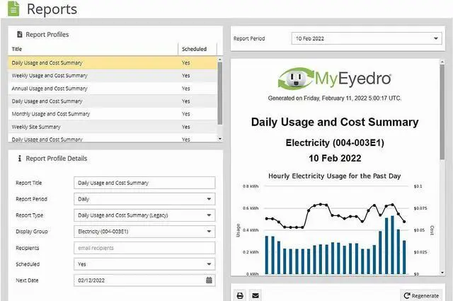 Alt view image 6 of 6 - Eyedro Home Energy Monitor | Solar Energy/Net Metering | Save on Electricity | Bills & Reports | Real-Time Energy Data & History | EYEDRO-HOME Ethernet or WiFi Connect | (Replaces EYEFI-2)