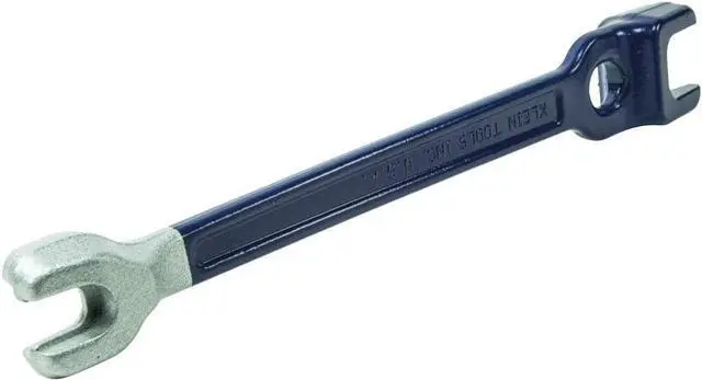 Alt view image 2 of 6 - Klein Tools 3146A Lineman's Wrench Silver End, Made in USA